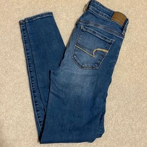 American Eagle Next Level Stretch High Rise Jeggings Jeans